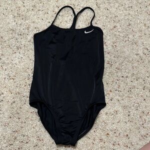 Nike Women's Black One-Piece Swimsuit